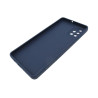 Etui Jelly Case na telefon Samsung Galaxy A71 A715 granatowe MATT