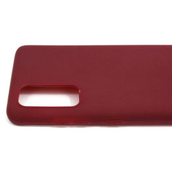 Etui Jelly Case na telefon Samsung Galaxy S20 G980 / S11e bordowe MATT
