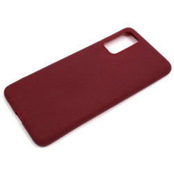 Etui Jelly Case na telefon Samsung Galaxy S20 G980 / S11e bordowe MATT