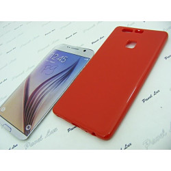 Etui Jelly Case na telefon Huawei P9 czerwony
