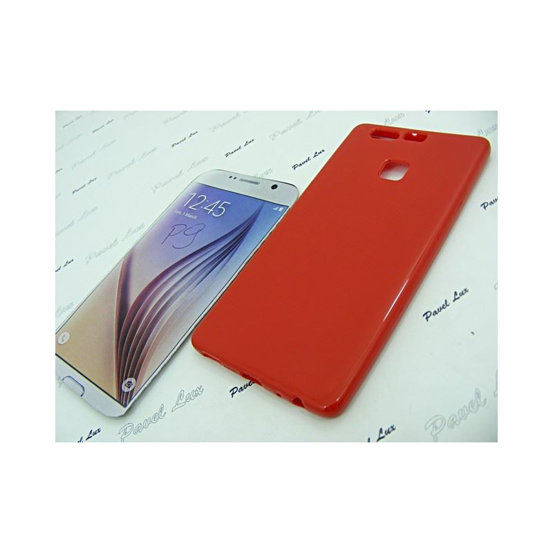 Etui Jelly Case na telefon Huawei P9 czerwony