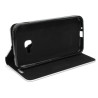 Etui Flip Vennus na telefon Samsung Galaxy XCover 4 G390 / 4S G398 czarne CARBON