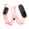 Opaska / pasek do smartband Xiaomi Mi Band 5 / 6 / 6 NFC / 7 jasnoróżowa