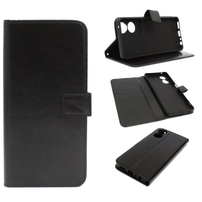 Etui Smart Crazy na telefon TCL 40 NXTPAPER 4G T612B czarne