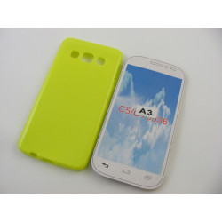 Etui Jelly Case na telefon Samsung Galaxy A3 A300 limonkowe