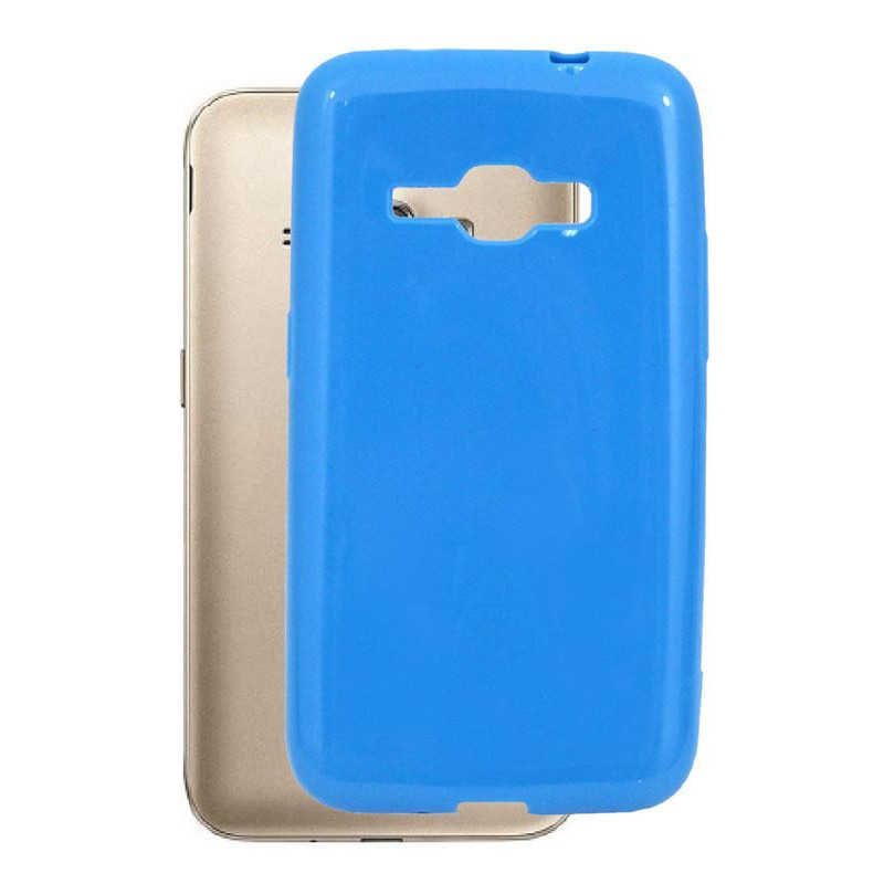Etui Jelly Case na telefon Samsung Galaxy J1 2016 J120 niebieskie