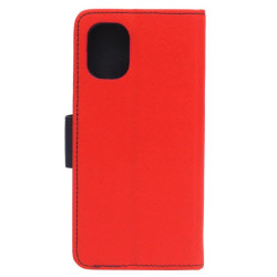 Etui Fancy Diary na telefon motorola moto g55 5G XT2435 czerwone