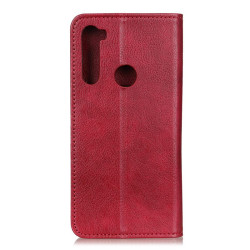 Etui Smart Lichi na telefon motorola one fusion+ XT2067 czerwone