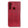 Etui Smart Lichi na telefon motorola one fusion+ XT2067 czerwone