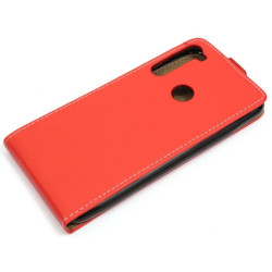 Etui pionowe z klapką SLIM FLEX na telefon motorola one fusion+ XT2067 czerwone HQ