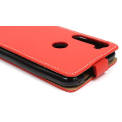 Etui pionowe z klapką SLIM FLEX na telefon motorola one fusion+ XT2067 czerwone HQ