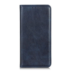 Etui Smart Lichi na telefon motorola one fusion+ XT2067 granatowe