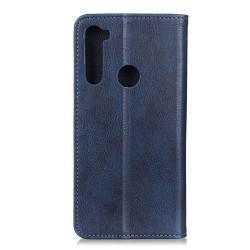 Etui Smart Lichi na telefon motorola one fusion+ XT2067 granatowe