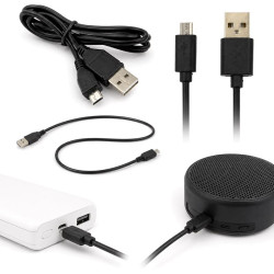Kabel micro USB 1m czarny - USB-A 2A USB 2.0