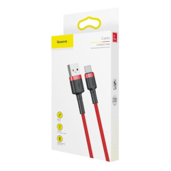 Kabel USB-C Baseus Cafule 2m - nylonowy z QC 3.0