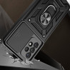 Etui Pancerne CAMSHIELD Ring na telefon Samsung Galaxy A13 4G A135 A137 czarne