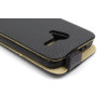 Etui pionowe z klapką SLIM FLEX na telefon motorola moto x XT1055 czarne