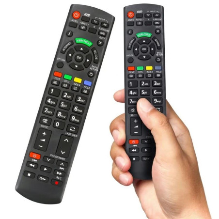 Pilot uniwersalny do telewizora Panasonic Viera Smart TV LCD LED 4K UHD zamiennik 53 przyciski