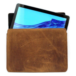 Etui skóra2 poziome z klapką wymiary 282x178x9mm na tablet uniwersalne brązowe