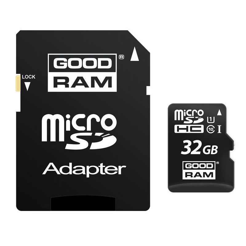 Karta pamięci microSD 32GB GOODRAM + adapter SD Class 10