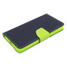 Etui Fancy Diary na telefon Samsung Galaxy A35 5G A356 granatowe
