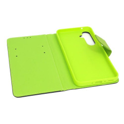 Etui Fancy Diary na telefon Samsung Galaxy A35 5G A356 granatowe