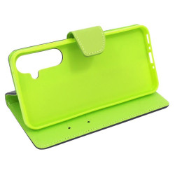 Etui Fancy Diary na telefon Samsung Galaxy A35 5G A356 granatowe
