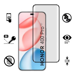 9H SZKŁO hartowane na telefon Honor 400 Pro 5G DNP-NX9 FULL 5D