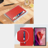 ETUI LEATHER CASE PEN na tablet Lenovo Tab P12 TB-370 / Pad Pro TB-371 12.7 cali czerwone z miejscem na rysik