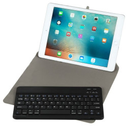 Etui z klawiaturą bluetooth na tablet 10" cali uniwersalne / T-Mobile T Tablet 5G czarne
