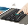Etui z klawiaturą bluetooth na tablet 10" cali uniwersalne / T-Mobile T Tablet 5G czarne