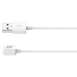Kabel do ładowania / ładowarka do smartband Xiaomi Mi Band 8 / 8 Pro / 8 Active / 9 / 9 NFC / 9 Pro / Watch 3 przewód 1m biały