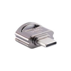 Czytnik kart pamięci microSD TF na USB-C Plug&Play