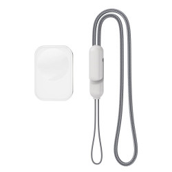 Ładowarka indukcyjna magnetyczna bezprzewodowa 2,5W BQ25 do smartwatch Apple Watch srebrna