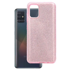 Etui Jelly Case SHINING HQ na telefon Samsung Galaxy A51 A515 różowe