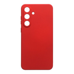 Etui Silicon Case na telefon Samsung Galaxy S25 FE 5G S731 czerwone