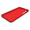 Etui Silicon Case na telefon Samsung Galaxy S25 FE 5G S731 czerwone