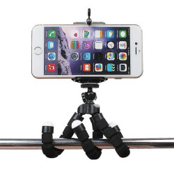 Tripod elastyczny statyw do telefonu silny i stabilny chwyt czarny