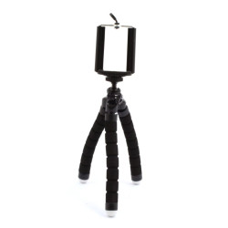 Tripod elastyczny statyw do telefonu silny i stabilny chwyt czarny