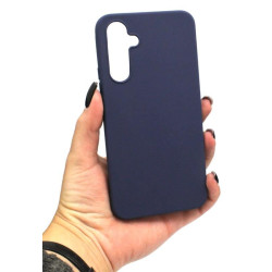 Etui Jelly Case na telefon Samsung Galaxy A54 5G granatowe matowe