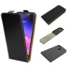 Etui pionowe z klapką SLIM FLEX na telefon HTC Desire 12+ 2Q5W200 czarne HQ