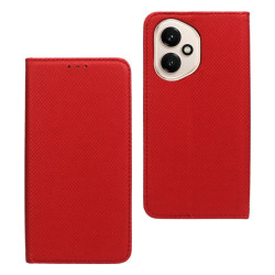 Etui Smart Magnet na telefon Honor 400 5G DNY-NX9 czerwone