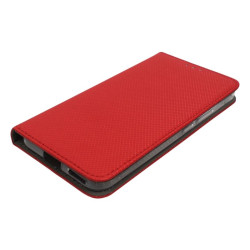 Etui Smart Magnet na telefon Honor 400 5G DNY-NX9 czerwone
