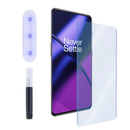 9H SZKŁO hartowane na telefon OnePlus 12 5G CPH2581 UV + lampa