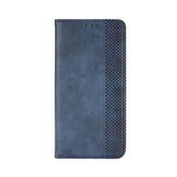 Etui Smart Retro na telefon HTC U23 Pro 5G 99HATM006-00 99HATM007-00 granatowe