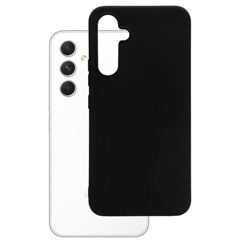 Etui Jelly Case na telefon Samsung Galaxy A54 5G czarne matowe