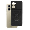 Etui Pancerne CAMSHIELD Ring na telefon Realme C33 RMX3624 czarne