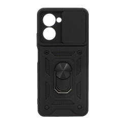 Etui pancerne CamShield Ring na telefon Realme C33 czarne