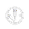 Kabel USB - LIGHTNING do telefonu Apple iPhone 13 12 11 XR Xs 8 7 6 5 iPad AIR 4 3 2 Pro 2017 Mini 5 4 3 2 przewód 1m BIAŁY HQ