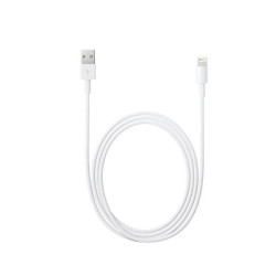 Kabel USB - LIGHTNING do telefonu Apple iPhone 13 12 11 XR Xs 8 7 6 5 iPad AIR 4 3 2 Pro 2017 Mini 5 4 3 2 przewód 1m BIAŁY HQ